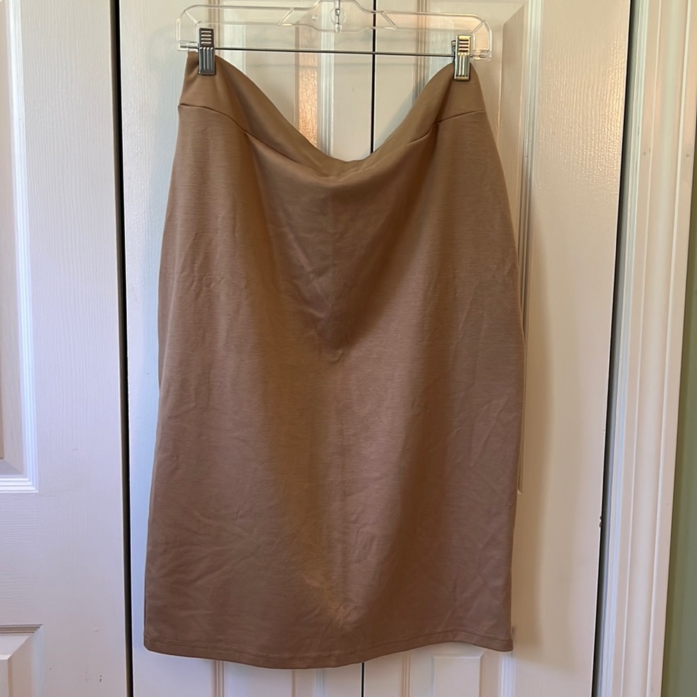 Khaki skirt XL
